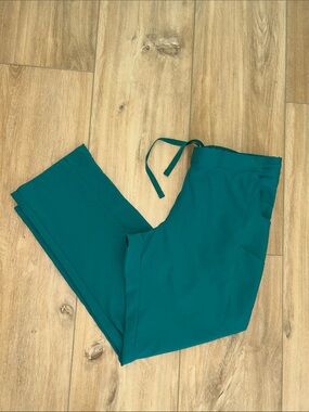 WONDERWINK Hunter Green Women’s Modern-Fit Scrub Pants